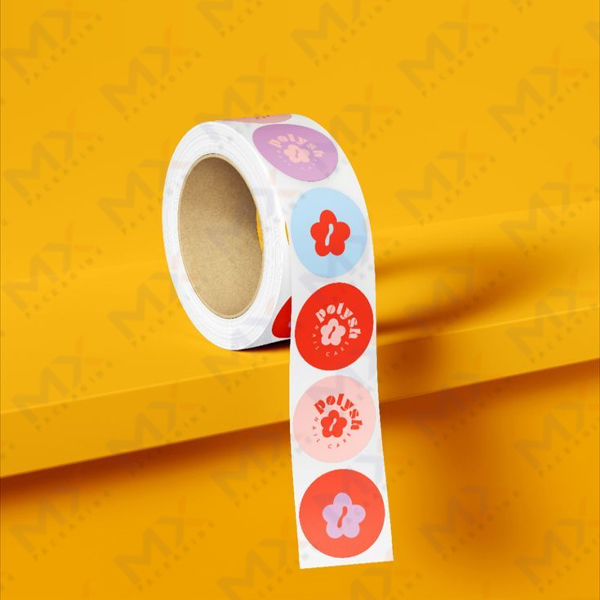 Custom Roll Labels - view 2